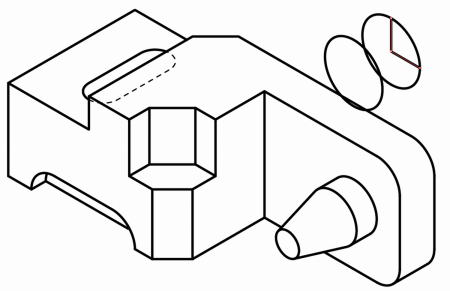 アイソメ図（立体図）でいろいろ詰め込んだ形状32