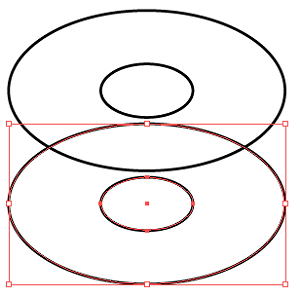 径の異なる円柱の説明図04
